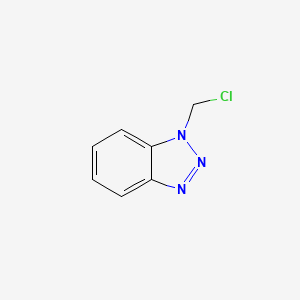 Chemical structure of 1-(Chloromethyl)-1H-benzotriazole