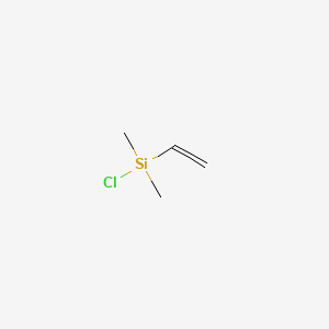 Chemical structure of Chlorodimethylvinylsilane