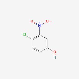 Chemical structure of 4-Chloro-3-nitrophenol