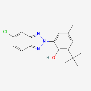 Chemical structure of Tinuvin