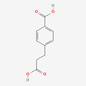 Chemical structure of 3-(4-Carboxyphenyl)propionic Acid