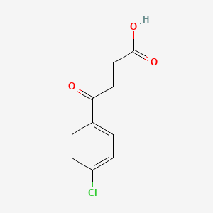Chemical structure of 3-(4-Chlorobenzoyl)propionic Acid