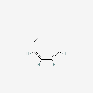 Chemical structure of 1,3-Cyclooctadiene (stabilized with TBC)