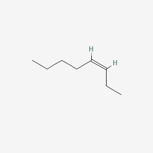 Chemical structure of cis-3-Octene