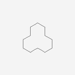 Chemical structure of Cyclododecane