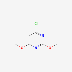 Chemical structure of 6-Chloro-2,4-dimethoxypyrimidine