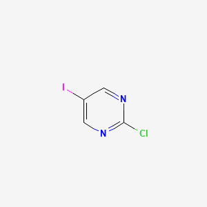Chemical structure of 2-Chloro-5-iodopyrimidine