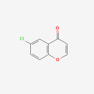Chemical structure of 6-Chlorochromone