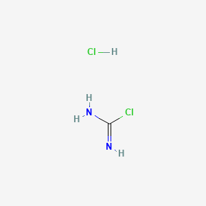 Chemical structure of Chloroformamidinium chloride