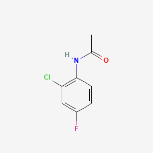 Chemical structure of 2'-Chloro-4'-fluoroacetanilide
