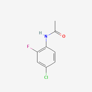 Chemical structure of 4'-Chloro-2'-fluoroacetanilide
