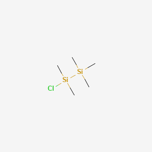 Chemical structure of Chloropentamethyldisilane