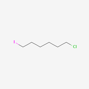 Chemical structure of 1-Chloro-6-iodohexane