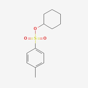 Chemical structure of Cyclohexyl p-Toluenesulfonate