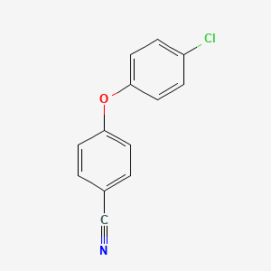 Chemical structure of 4-(4-Chlorophenoxy)benzonitrile