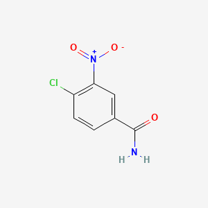 Chemical structure of 4-Chloro-3-nitrobenzamide