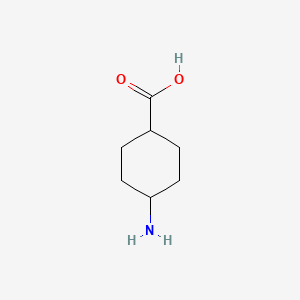 Chemical structure of cis-4-Aminocyclohexanecarboxylic Acid