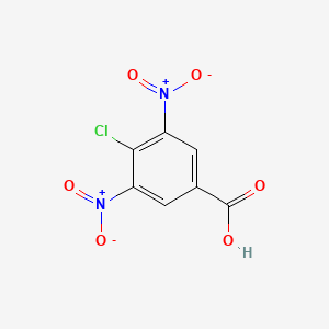 Chemical structure of 4-Chloro-3,5-dinitrobenzoic Acid