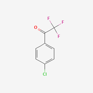 Chemical structure of 4'-Chloro-2,2,2-trifluoroacetophenone