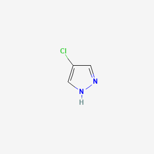 Chemical structure of 4-Chloropyrazole