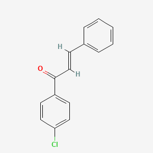 Chemical structure of 4'-Chlorochalcone