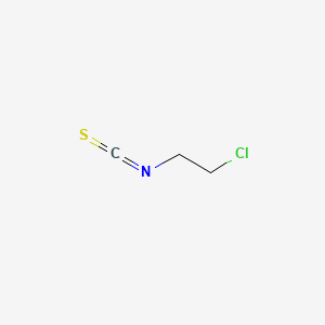 Chemical structure of 2-Chloroethyl Isothiocyanate