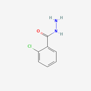 Chemical structure of 2-Chlorobenzohydrazide