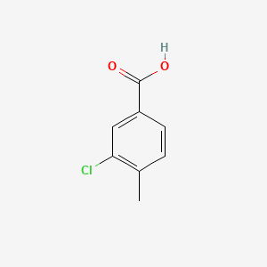 Chemical structure of 3-Chloro-4-methylbenzoic Acid
