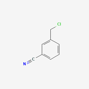 Chemical structure of 3-Cyanobenzyl Chloride