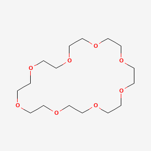Chemical structure of 24-Crown 8-Ether