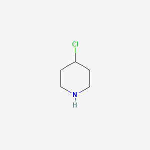 Chemical structure of 4-Chloropiperidine