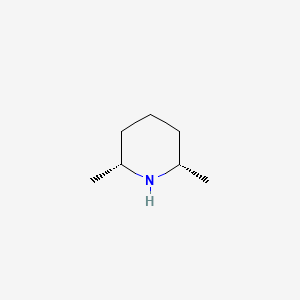 Chemical structure of cis-2,6-Dimethylpiperidine