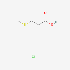 Chemical structure of (2-Carboxyethyl)dimethylsulfonium Chloride