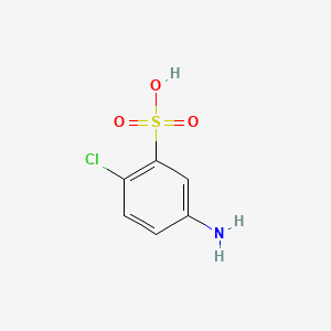 Chemical structure of 6-Chlorometanilic acid