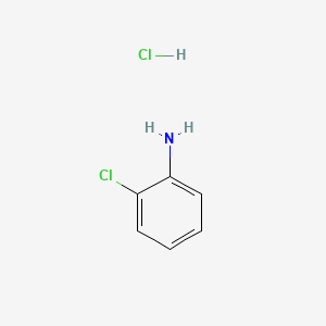 Chemical structure of 2-Chloroaniline Hydrochloride