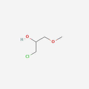 Chemical structure of 1-Chloro-3-methoxy-2-propanol