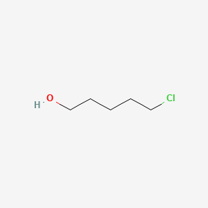 Chemical structure of 5-Chloro-1-pentanol