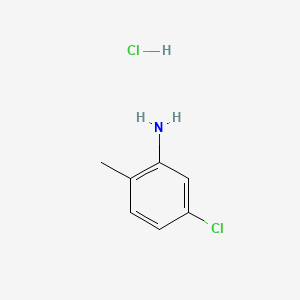 Chemical structure of 5-Chloro-2-methylaniline Hydrochloride