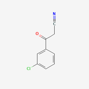 Chemical structure of (3-Chlorobenzoyl)acetonitrile