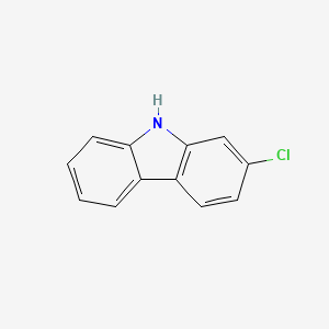 Chemical structure of 2-Chloro-9H-carbazole