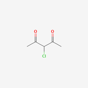Chemical structure of 3-Chloroacetylacetone