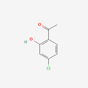 Chemical structure of 4'-Chloro-2'-hydroxyacetophenone