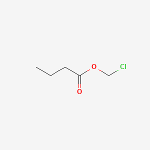 Chemical structure of Chloromethyl Butyrate