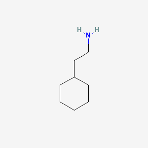 Chemical structure of 2-Cyclohexylethylamine