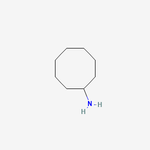 Chemical structure of Cyclooctylamine