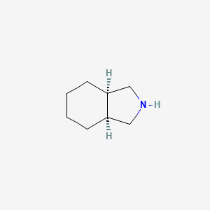 Chemical structure of cis-Octahydroisoindole