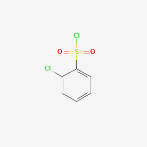 Chemical structure of 2-Chlorobenzenesulfonyl Chloride