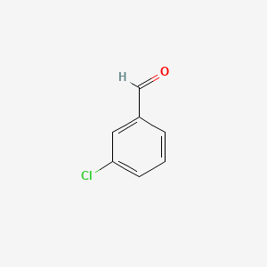 Chemical structure of 3-Chlorobenzaldehyde
