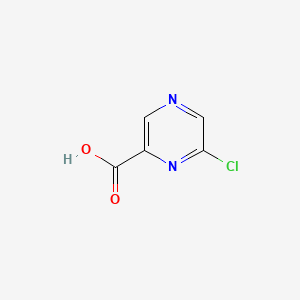 Chemical structure of 6-Chloropyrazine-2-carboxylic Acid