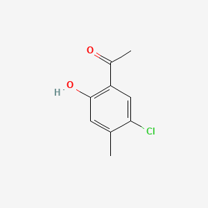 Chemical structure of 5'-Chloro-2'-hydroxy-4'-methylacetophenone